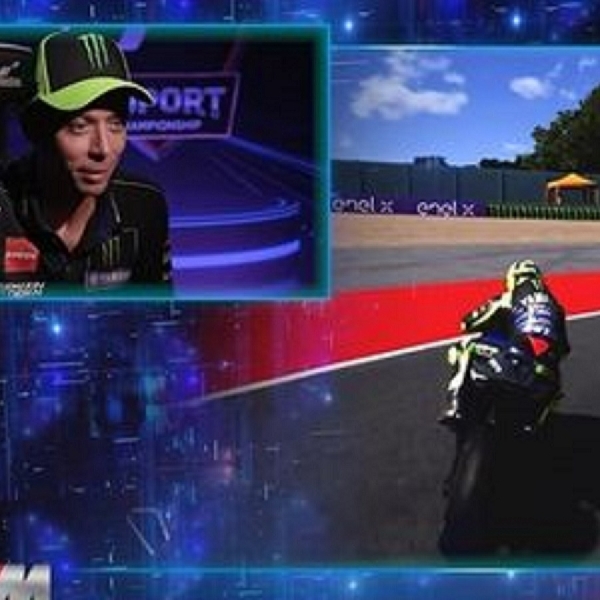 MotoGP: Valentino Rossi Nikmati Debut di MotoGP Virtual Race