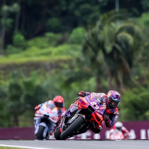 MotoGP: Pecco Bagnaia Crash, Jorge Martin Menangi Sprint Race GP Malaysia