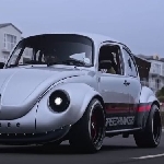 VW Beetle 1965 Dikasih Mesin Subaru Turbocharged, Siap Drag Race!