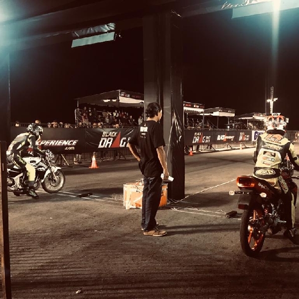 Black Drag Bike Night Battle Pertama di Yogyakarta, Gery Percil dan Beng-Beng Juara Umum Sekaligus Saksi Sejarah 