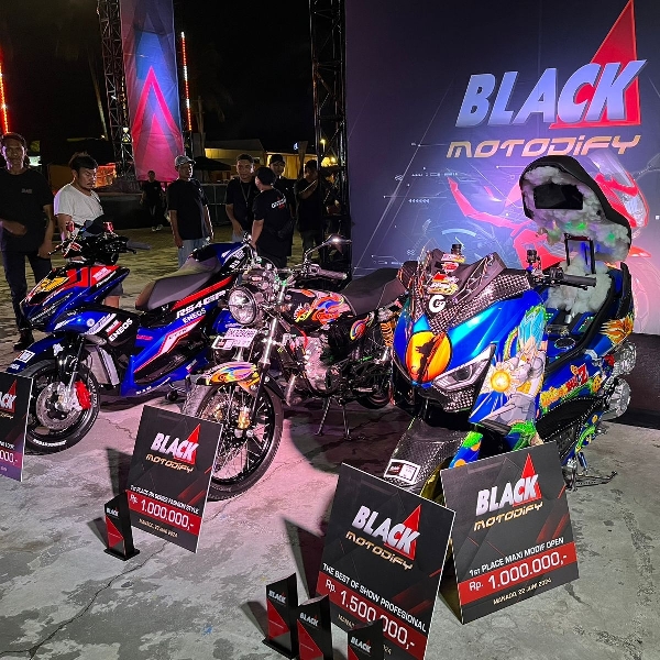 Pemenang Black Motodify Manado dan SPL Battle 2024, Cek Jagoan Kamu Pals !