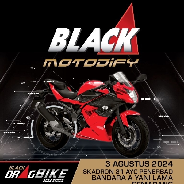 Black Motodify 2024 Seri Semarang Bakal Dihelat 3 Agustus 2024, Intip Keseruannya Pals 