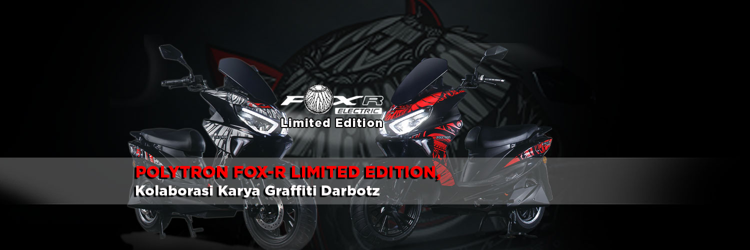 Polytron Fox-R Limited Edition, Kolaborasi Kepala Monster dan Ekor Rubah Karya Graffity Darbotz