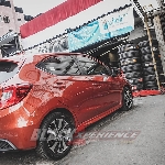 Asik Berkendara All New Honda Brio dengan Velg Baru 