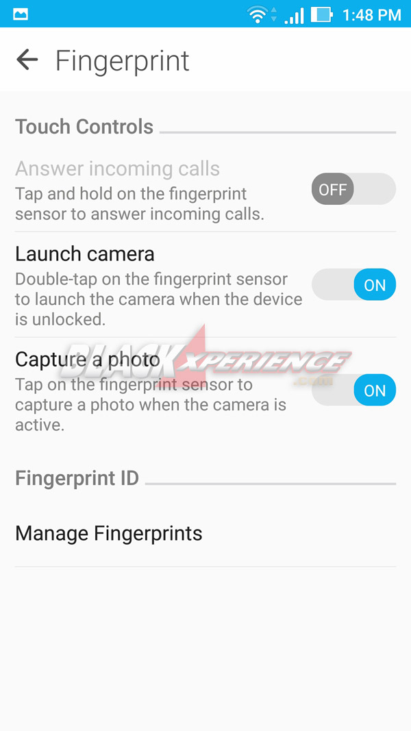 Fungsi Fingerprint Scanner di Zenfone 3