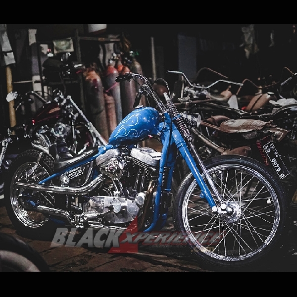 Modifikasi Harley Davidson XL 1200, Chopper yang Proper dan Berani Tampil Beda