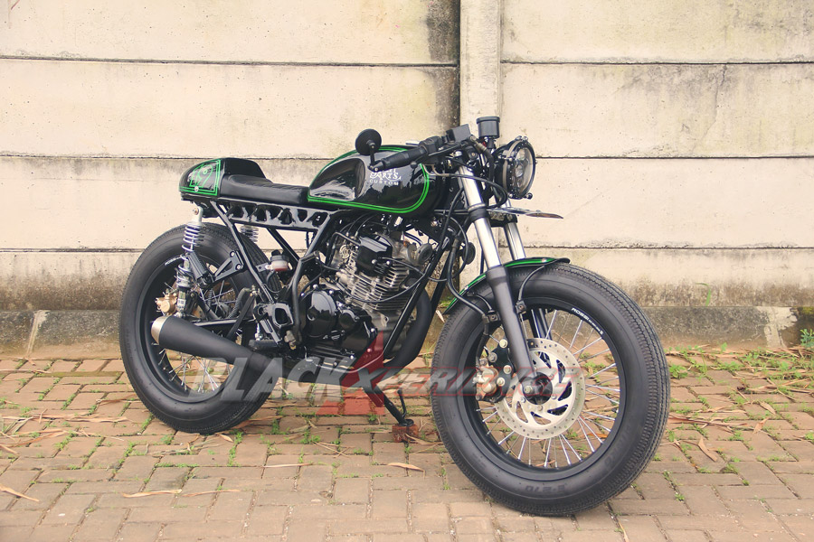 Modifikasi Yamaha Cafe Racer, Klasik tapi Roker