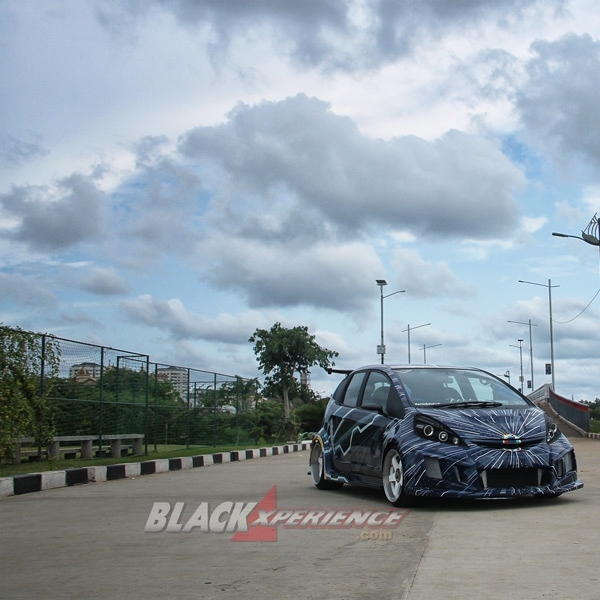 Honda Jazz Extreme Eagle Modified Capai Modifikasi Maksimal