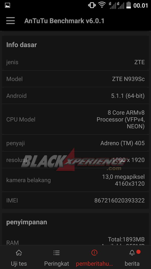 ZTE Blade A711 Smartphone Logam Underdog Kelas 4G Mid-Rage