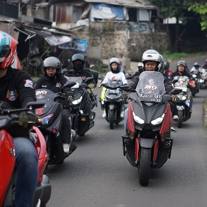  Ratusan Biker Riding Bareng Menuju Grand Opening  Workshop Biker Jowo X Magic Garage