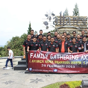 Axio Gelar Family Gathering di Kawasan Puncak