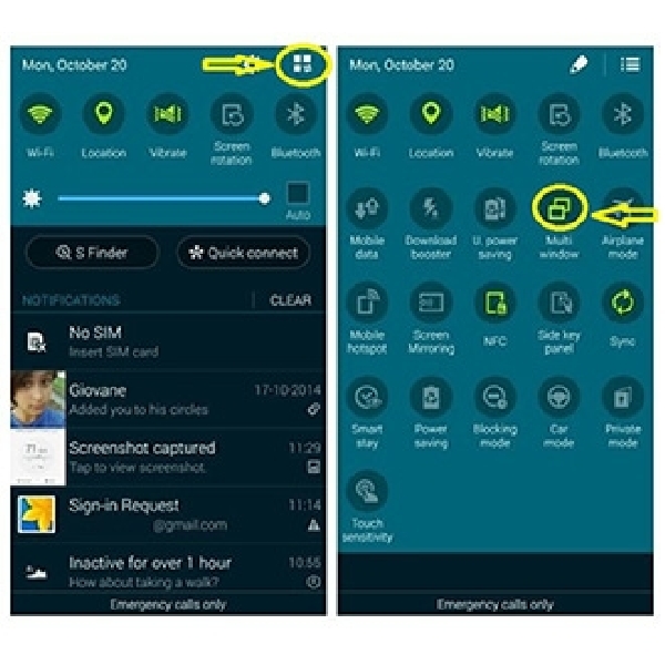 Begini Cara Buka Banyak Jendela Aplikasi di Galaxy Note 4