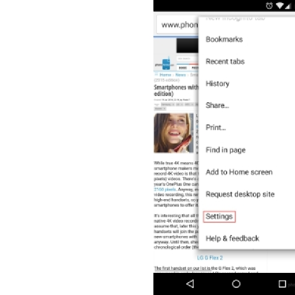 Cara Ubah Ukuran Teks Default Google Chrome di Android