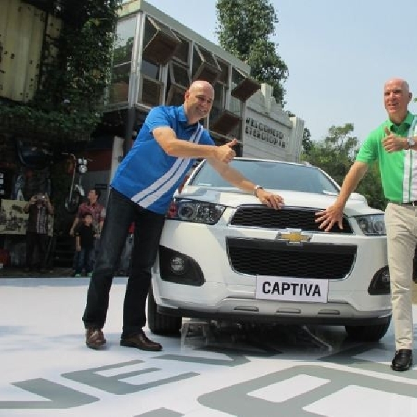 Tampil lebih gaya, New Chevrolet Captiva dibandrol Rp 364 Jutaan