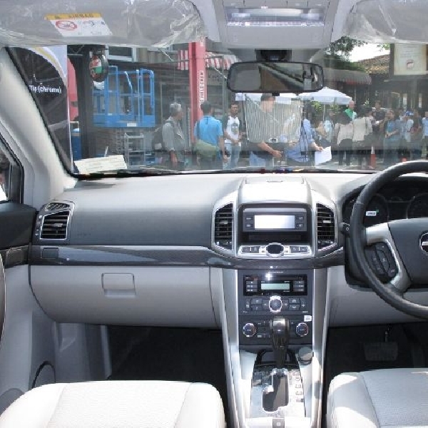 GM uji sistem pendingin kabin New Chevrolet Captiva