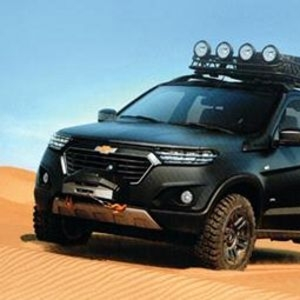 Konsep Chevrolet Niva 2015 bocor jelang debut di Moscow