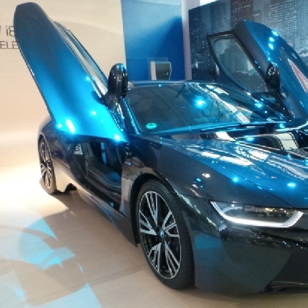 Model konseptual BMW i8 sempurnakan Pavilion BMW di IIMS 2014