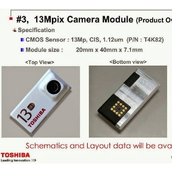 Ini Modul Kamera Buatan Toshiba untuk Project Ara