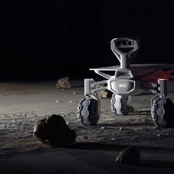 Audi Kirim Kendaraan Roda Empat, Lunar Quatro Moon Rover ke Bulan