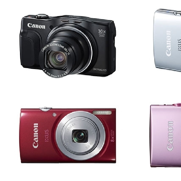 Canon Rilis 6 Kamera Saku Terbaru di Lini PowerShot dan IXUS