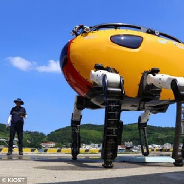 Crabster, Robot Penjelajah Berkaki Asal Korea Selatan